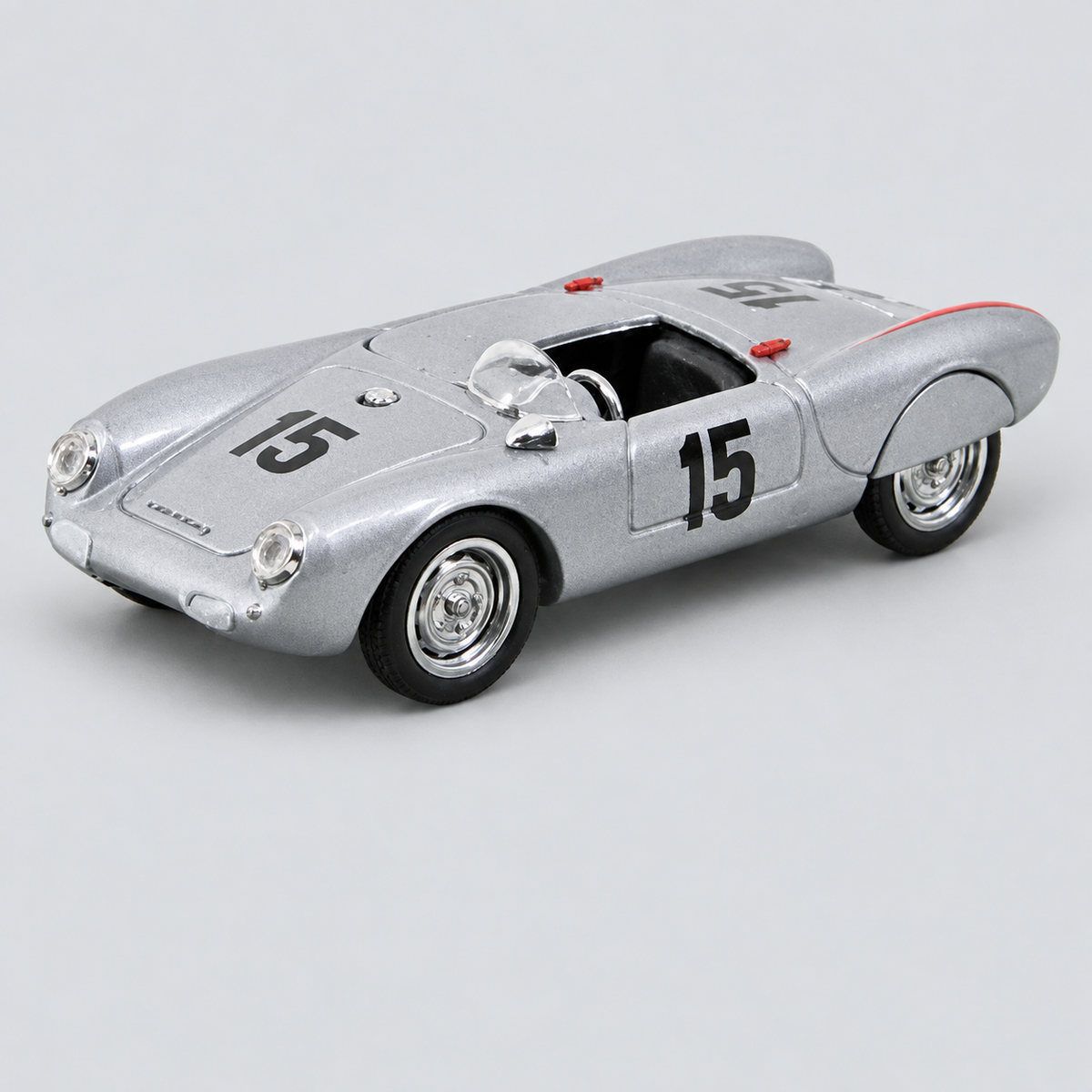 1/43 BRUMM - PORSCHE - 550 RS AVUS N 15 1955 R. VON FRANKENBERG — vista frontal
