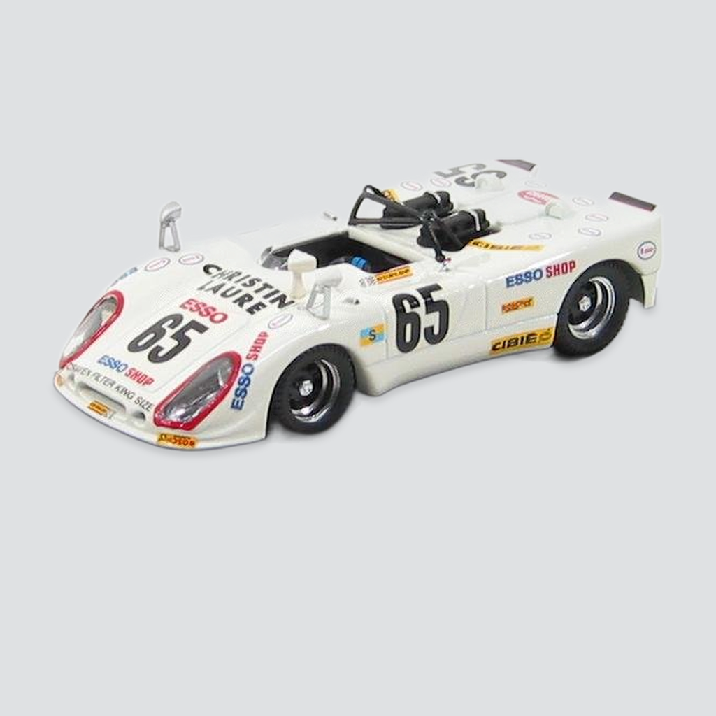 1/43 BEST-MODEL - PORSCHE - FLUNDER N 65 LE MANS 1974 POIROT - RONDEAUU — vista frontal