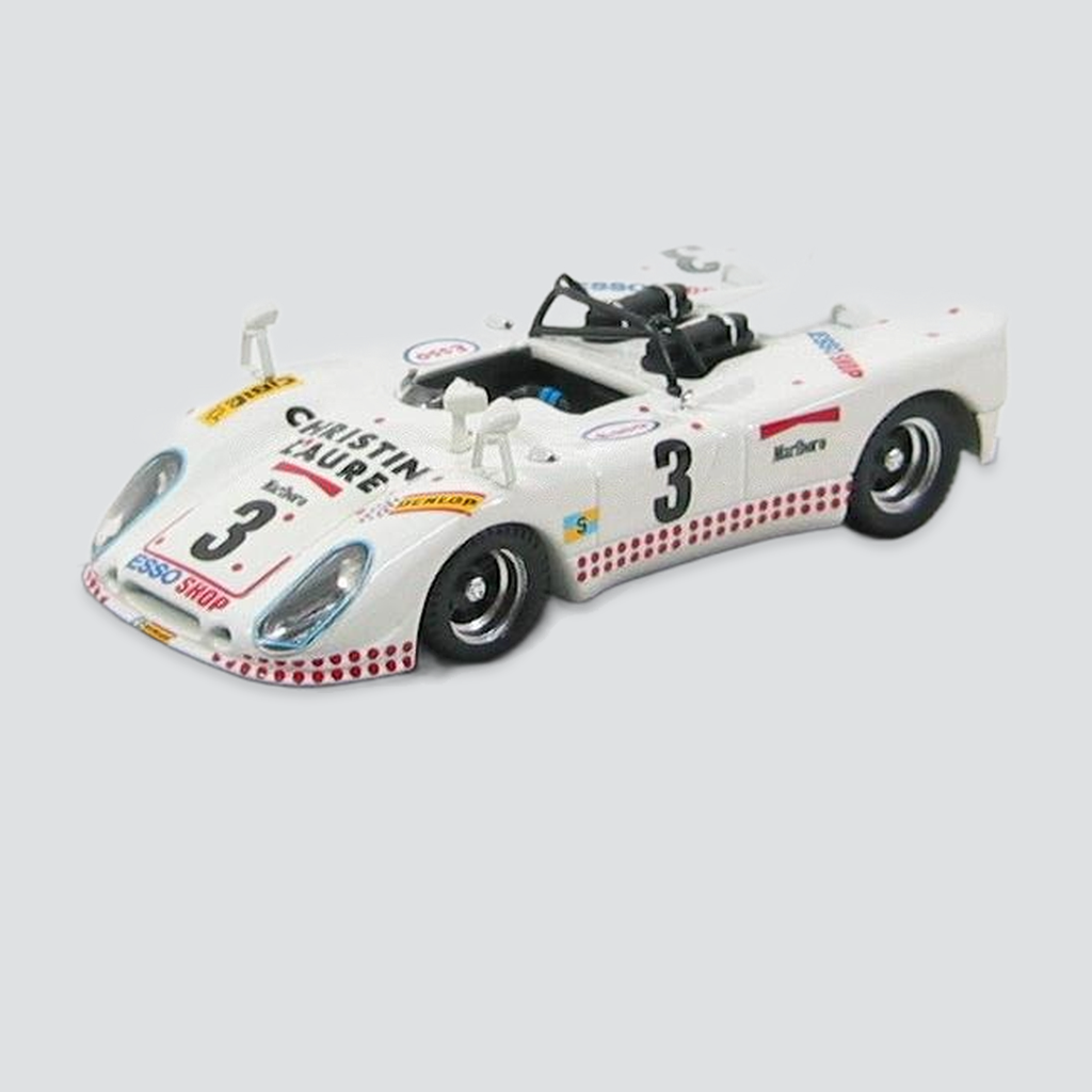 1/43 BEST-MODEL - PORSCHE - FLUNDER N 3 LE MANS 1975 POIROT - ORTEGA - CUYN — vista frontal