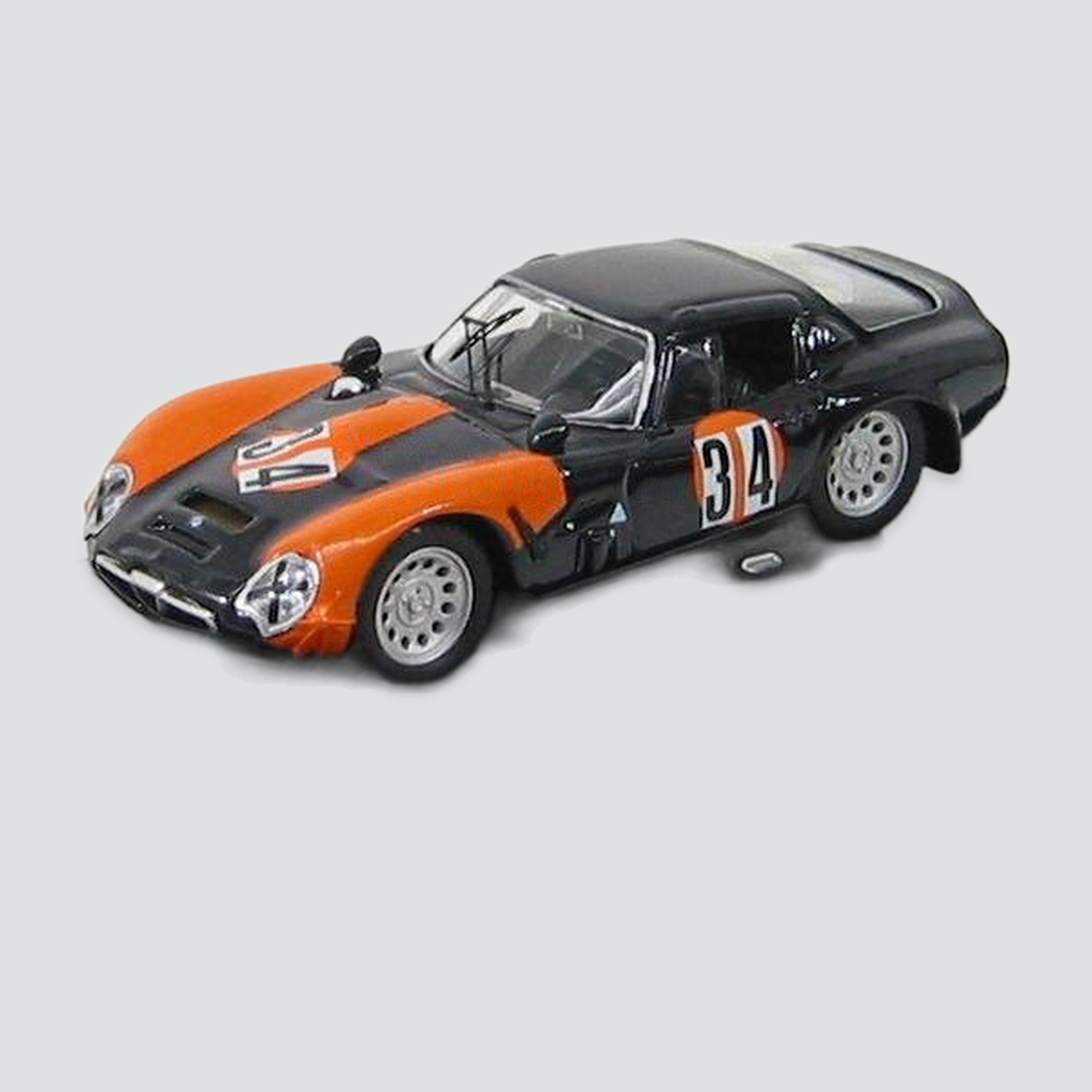 1/43 BEST-MODEL - ALFA ROMEO - TZ2 N 34 MISANO 1973 O.VOLONTIERO — vista frontal
