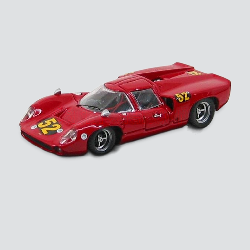 1/43 BEST-MODEL - LOLA - T70 COUPE N 52 BUENOS AIRES 1970 PROPHET - PASQUALINI — vista frontal