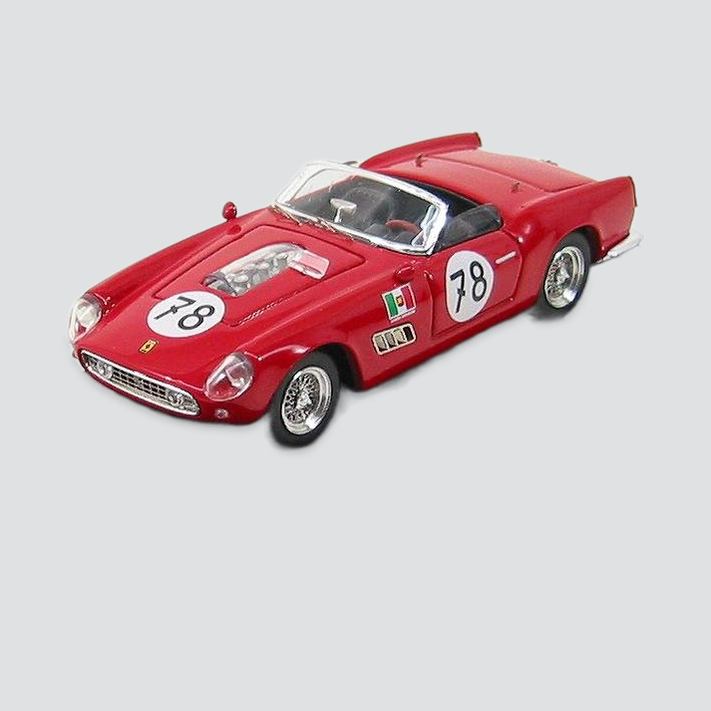1/43 ART-MODEL - FERRARI - 250 CALIFORNIA N 78 NURBURGRING 1960 P.GERINI — vista frontal