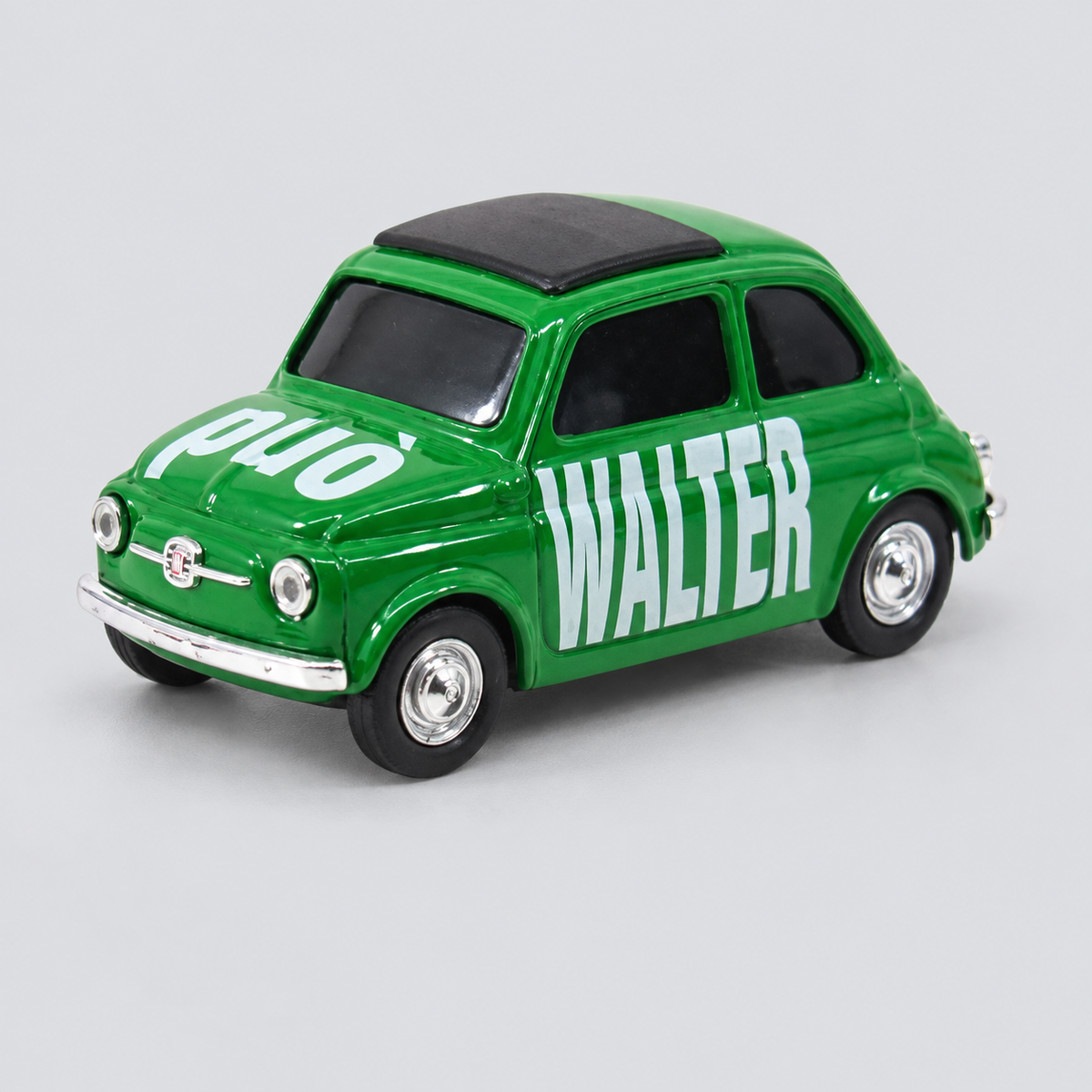 1/43 BRUMM - FIAT - 500 ELECTION-DAY 2008 - APRILE 2008 - WALTER — vista frontal