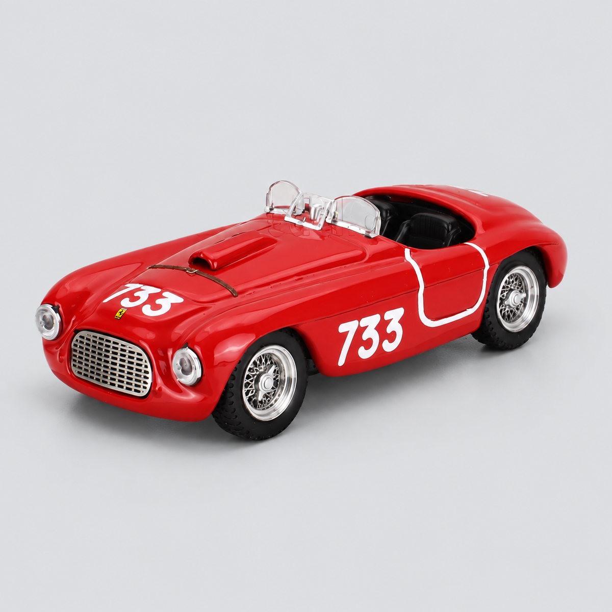 1/43 ART-MODEL - FERRARI - 195S SPIDER N 733 MILLE MIGLIA 1950 SERAFINI - SALAMI — vista frontal