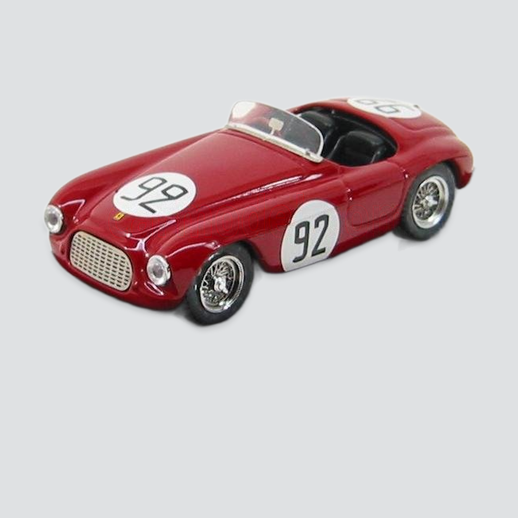 1/43 ART-MODEL - FERRARI - 225S TOURING N 92 12th GP MONTECARLO 1952 E.CASTELLOTTI — vista frontal