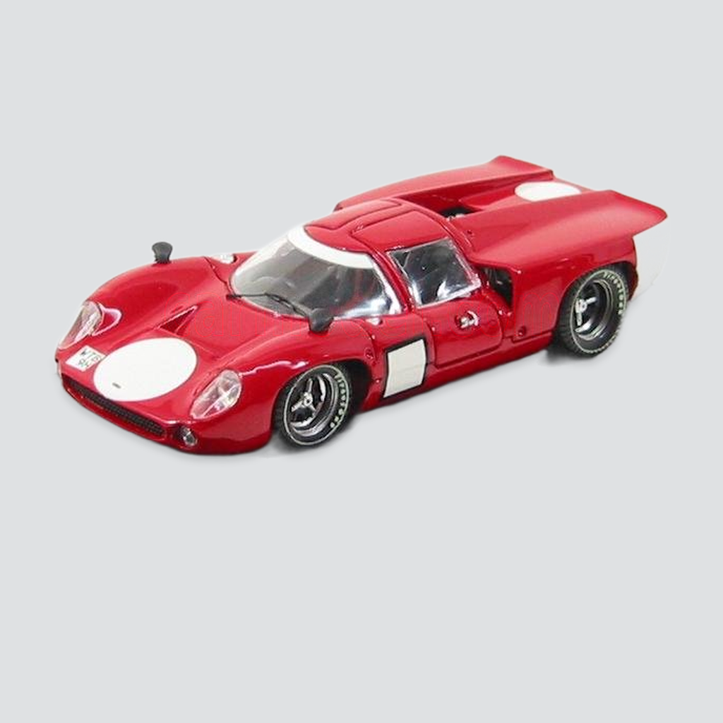 1/43 BEST-MODEL - LOLA - T70 COUPE PROVA 1967 — vista frontal