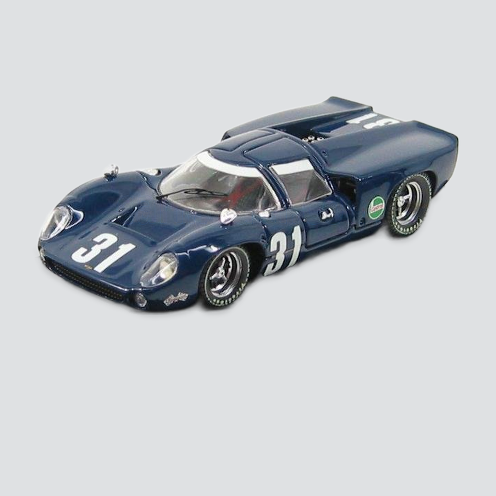1/43 BEST-MODEL - LOLA - T70 COUPE N 31 1000km SPA 1968 EPSTEIN - LIDDEL — vista frontal