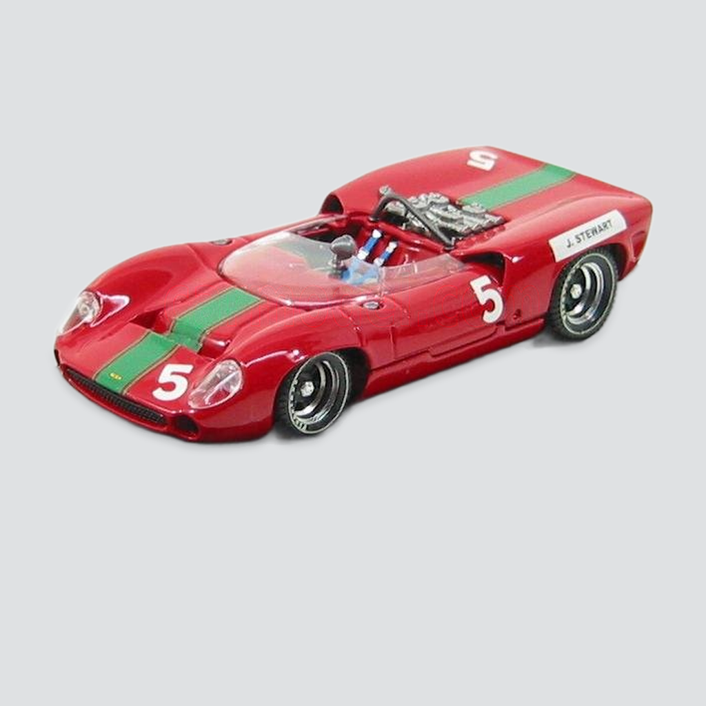 1/43 BEST-MODEL - LOLA - T70 SPIDER N 5 BRANDS HATCH 1965 J.STEWART — vista frontal
