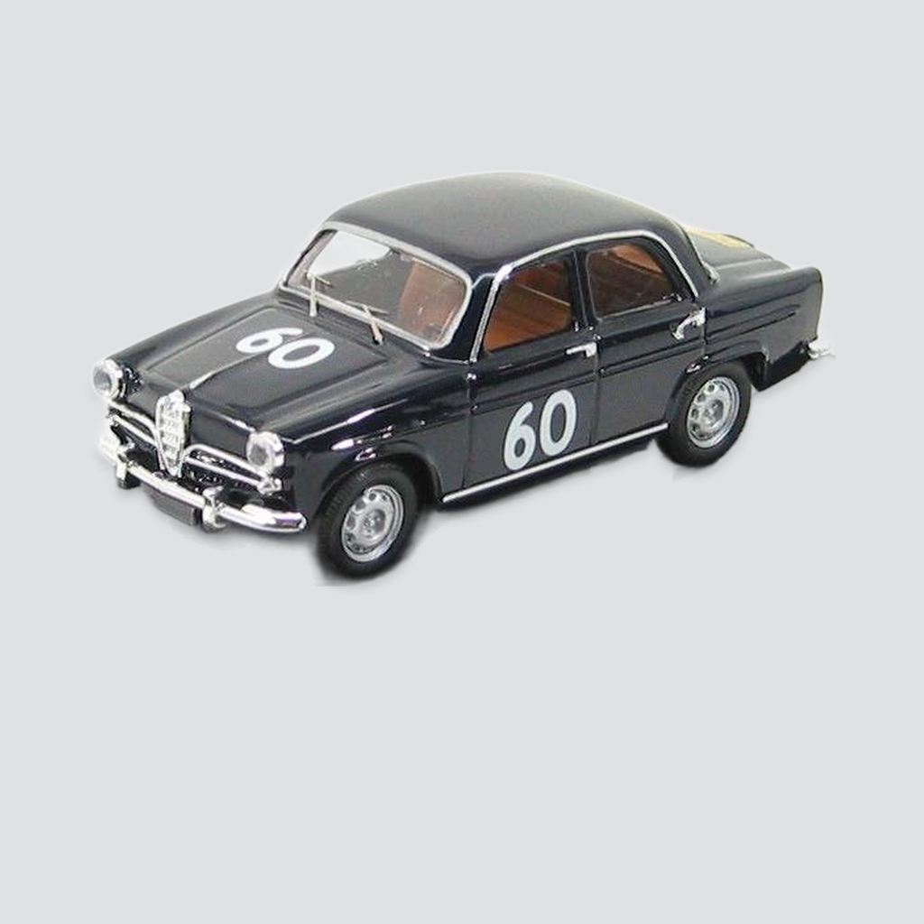 1/43 RIO-MODELS - ALFA ROMEO - GIULIETTA TI N 60 RALLY DOLOMITI 1961 — vista frontal