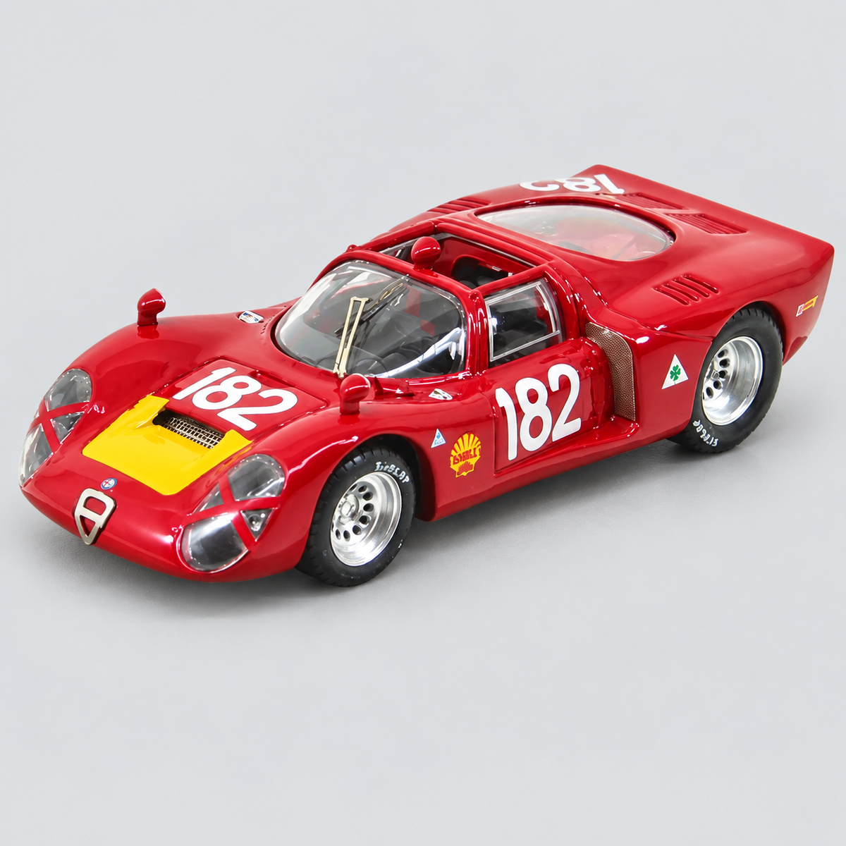 Alfa Romeo 33.2 Spider #182 - Bagh. - Targa Florio 1968