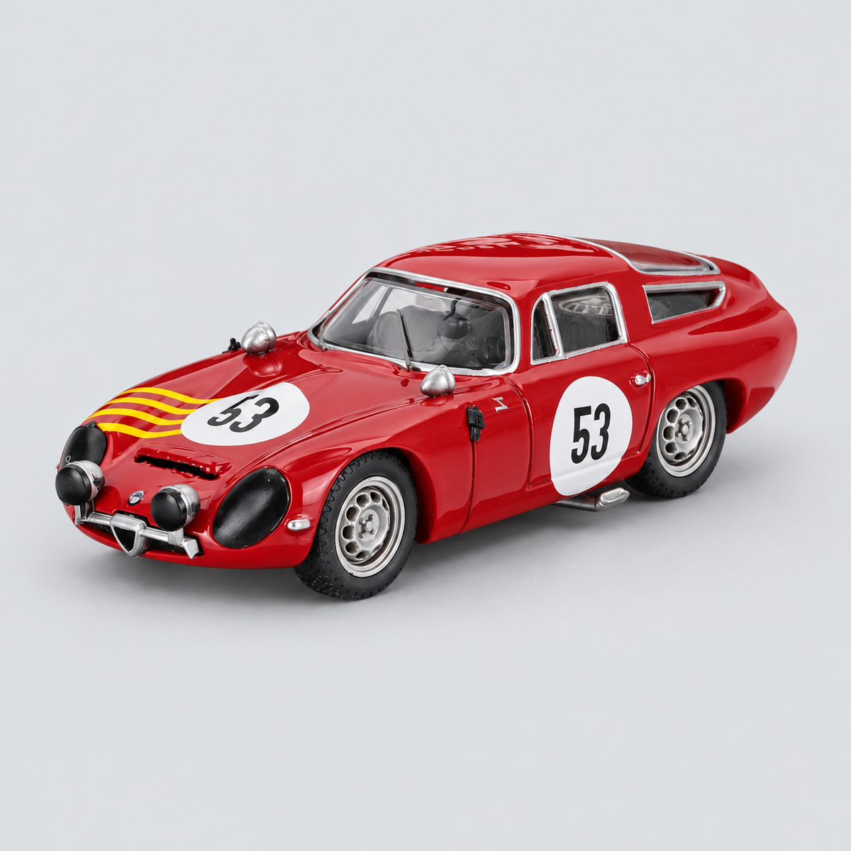 Alfa Romeo TZ1 #53 - Stoddard / Kaser - Sebring 1964