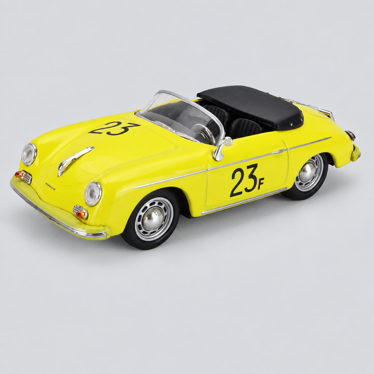 1/43 EDICOLA - PORSCHE - 356 A CARRERA SPEEDESTER SPIDER N 23f OPEN 1955 — vista frontal