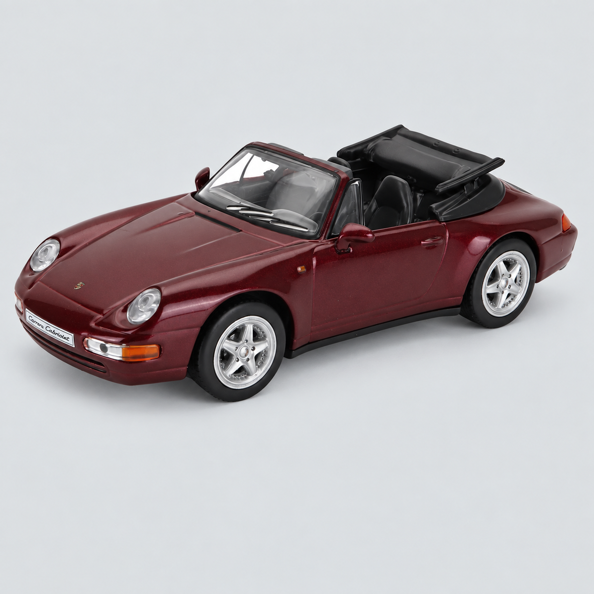 Porsche 911 993 Carrera Cabriolet Red Met 1995