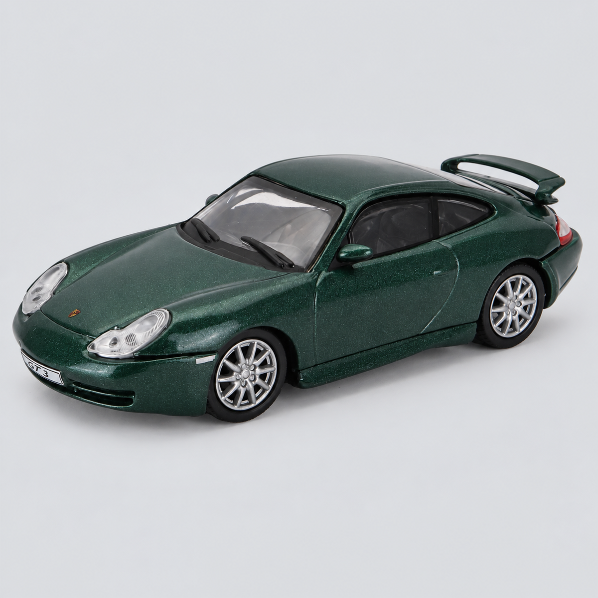 1/43 EDICOLA - PORSCHE - 911 996 GT3 COUPE 1999 — vista frontal