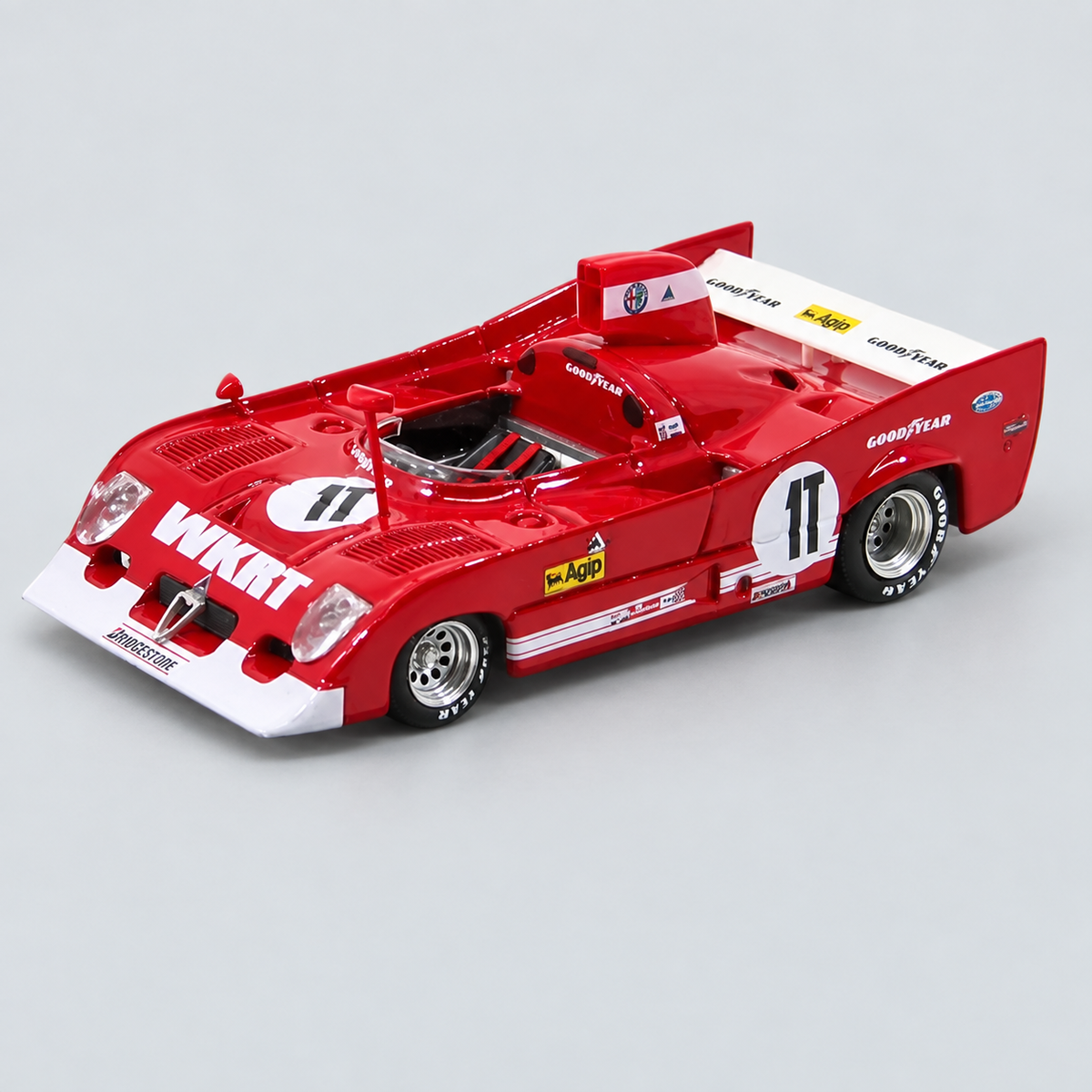 BRUMM - ALFA ROMEO - 33TT 12 #1 T PROVA 1000km MONZA 1975 PESCAROLO - BELL