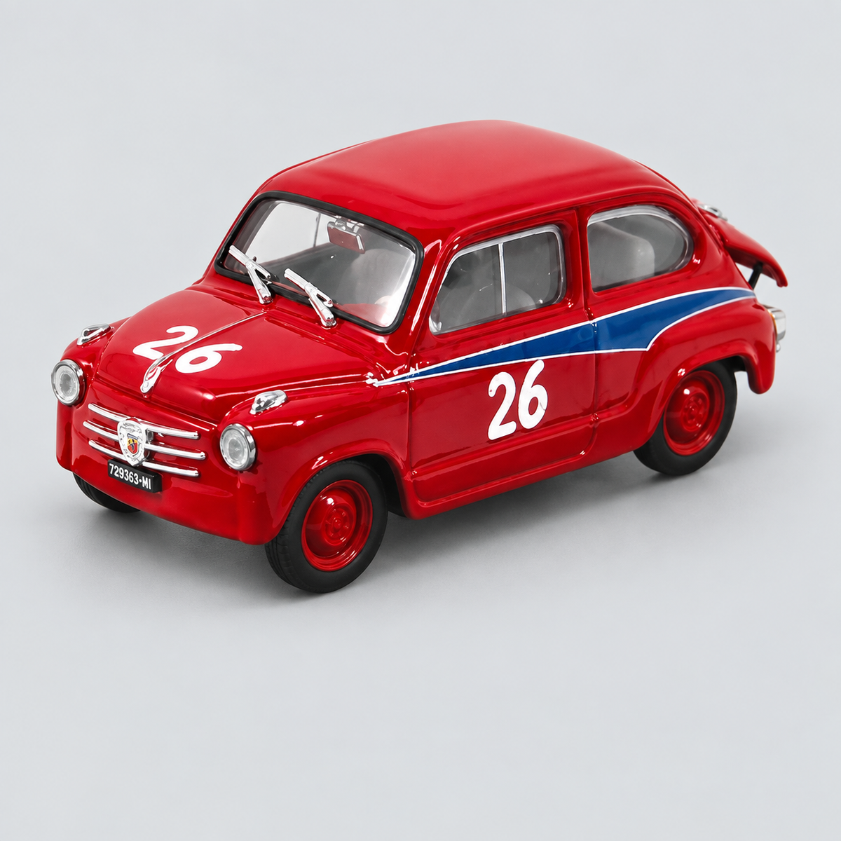 Fiat 600 Abarth 750 #26 - D. Cogna - Mille Miglia 1956