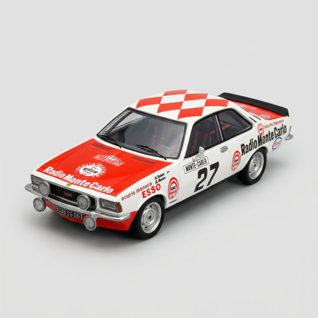 Opel Commodore GS/E #27 - Michel Robini / Michèle Mouton - Rally of Monte-Carlo 1975