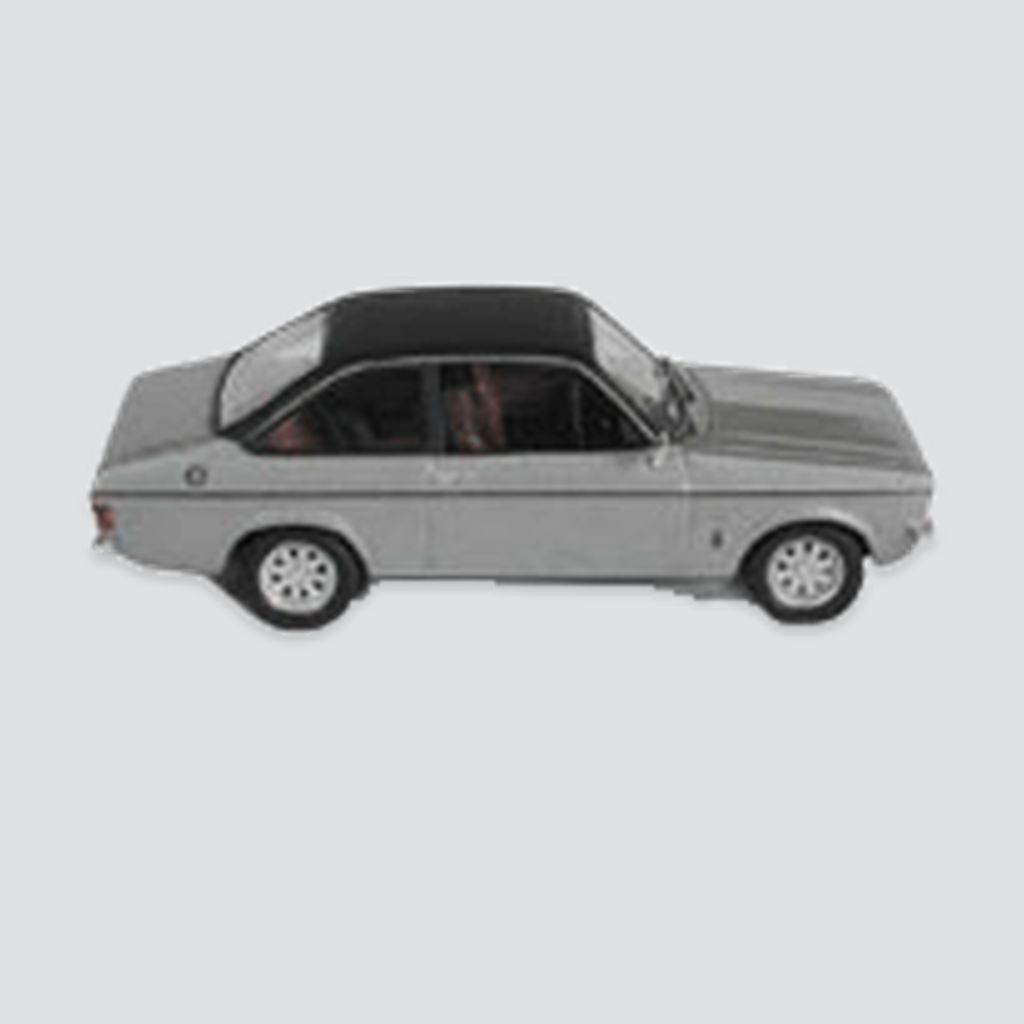 Ford Escort MK II 1300 Ghia  silver