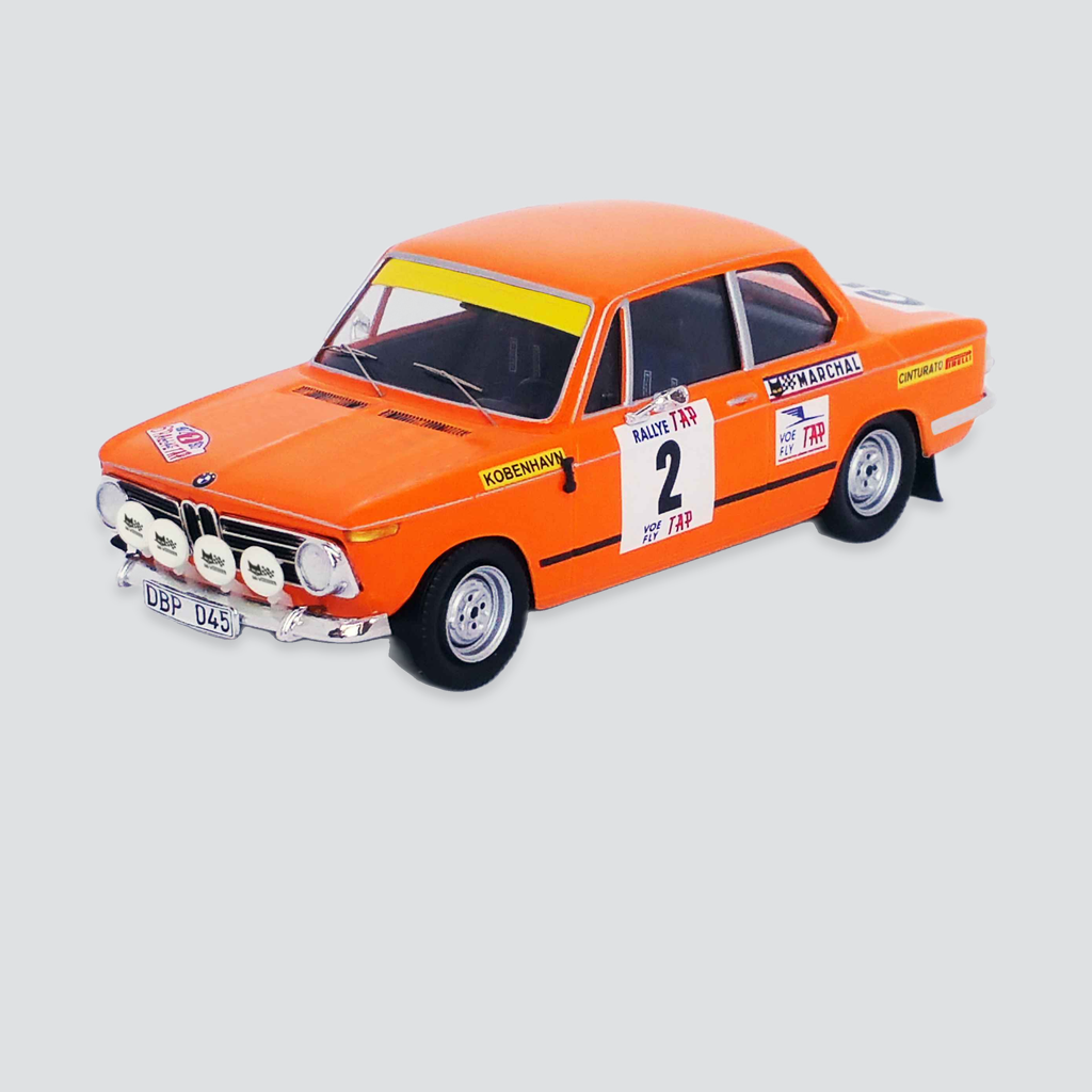BMW 2002 ti - Leif Asterhag / Claes Bilstam - TAP Rally 1972