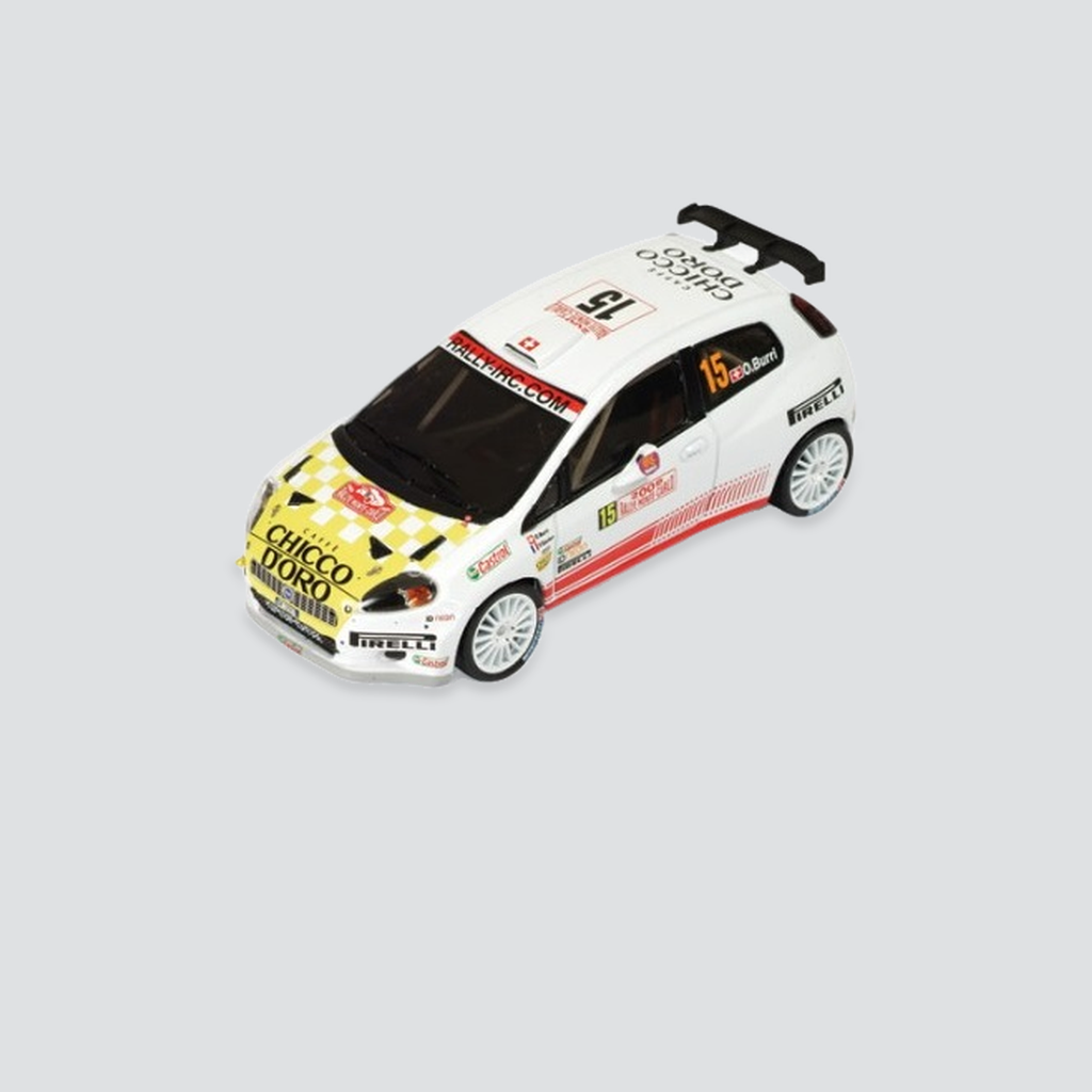 Fiat Abarth Grande Punto S2000 #15 Olivier Burri / F. Gordon  Rally Monte Carlo 2009