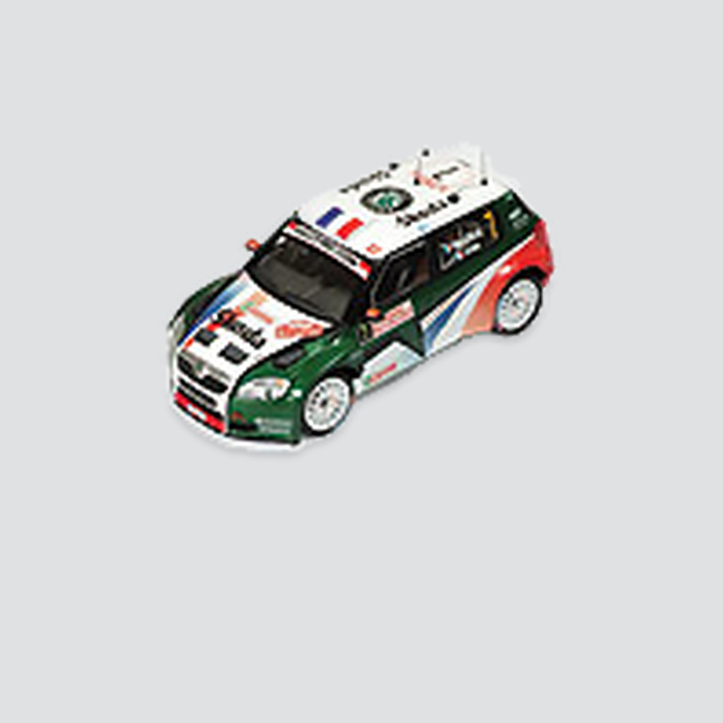 Škoda Fabia S2000 #7 - Nicolas Vouilloz / Benjamin Veillas - Rally Monte Carlo 2010