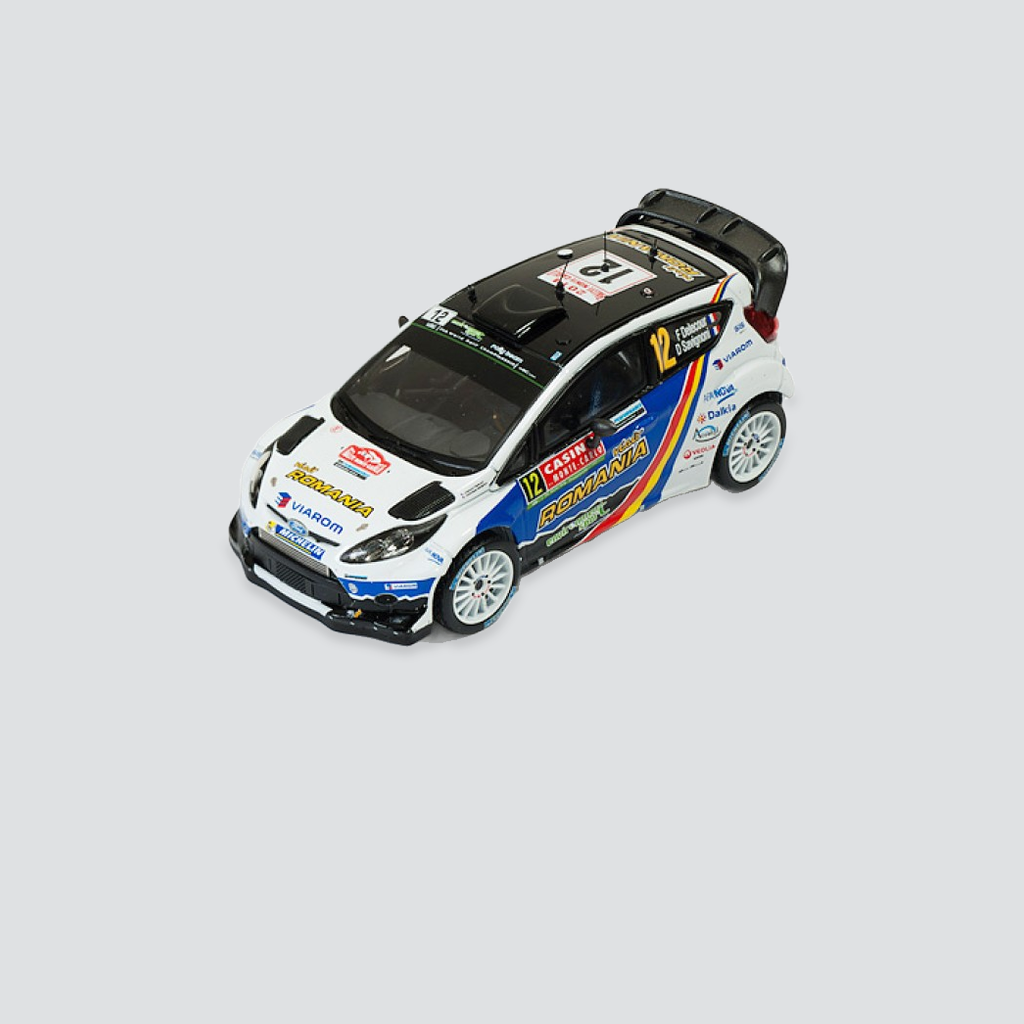 Ford Fiesta RS WRC #12 -  François Delecour / Dominique Savignoni - Rally Monte Carlo 2014