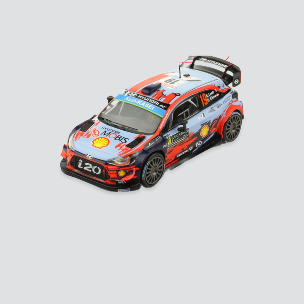 Hyundai i20 WRC #19 - Sébastien Loeb / Daniel Elena - Rally Monte Carlo 2019