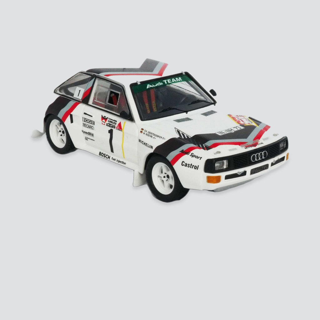 Audi Sport Quattro-1st 3 Städte Rallye 1984 W.Röhrl/C.Geistdörfer