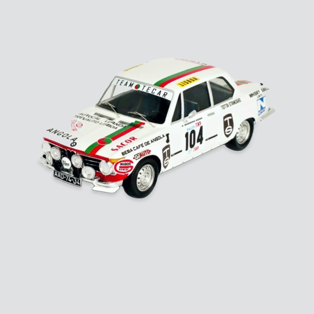 BMW 2002 ti #104 Bandeira Vieira/J. Bandeira  Rally TAP 1972