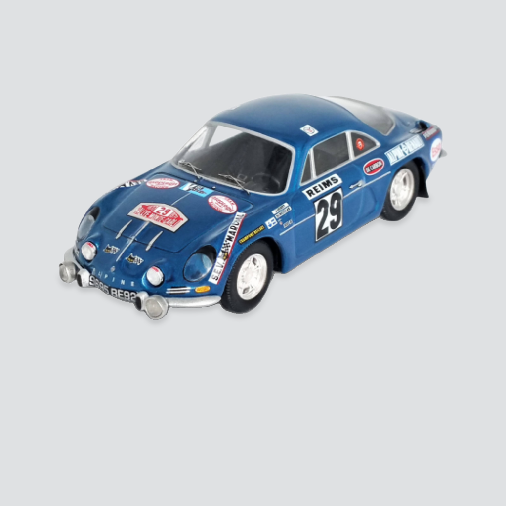 Alpine Renault A110 #29 - Jacques Henry / Gerard di Nicola - Rally Monte Carlo 1972