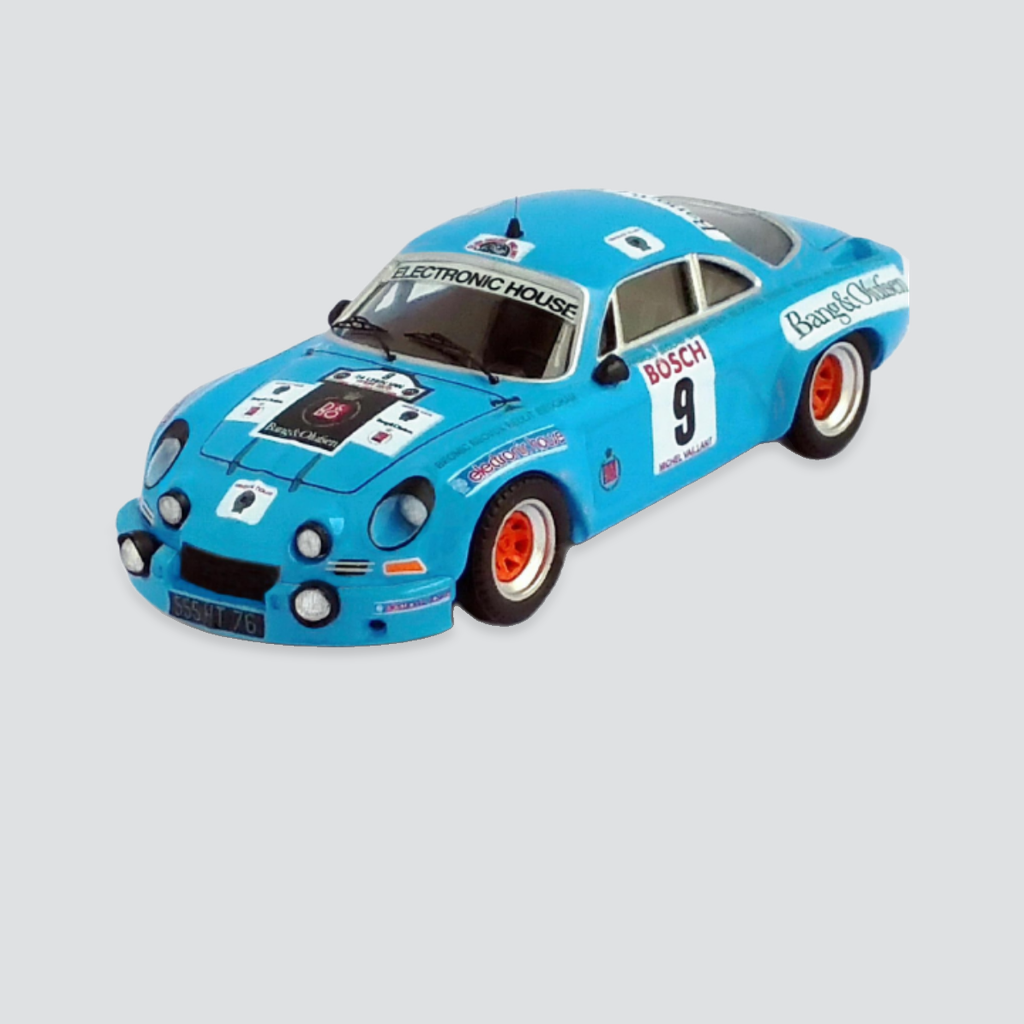 ALPINE A110 #9 M.Nusbaumer/Jimmy Ypres Rally 1975