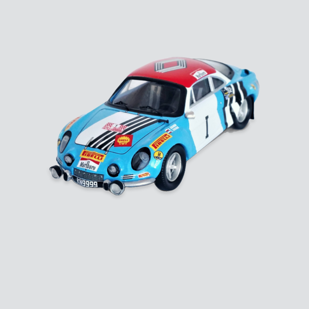 Alpine-Renault A110 - Sobieslaw Zasada / Ewa Zasada - Rally Poland 1974