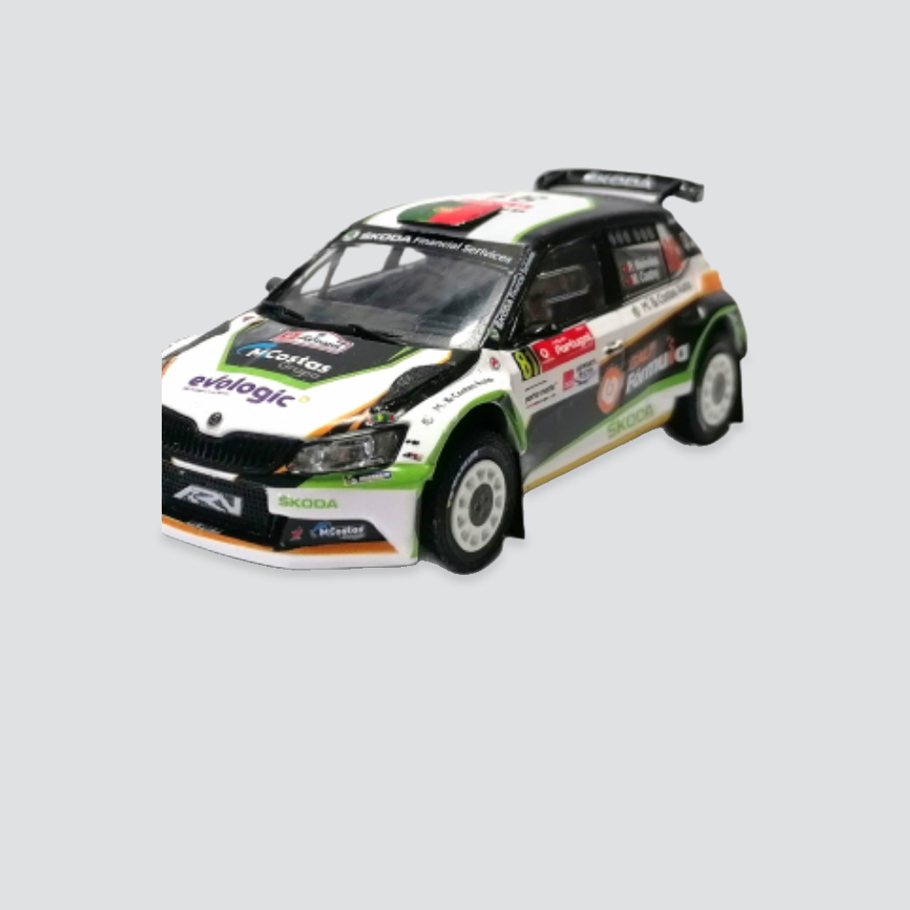 Skoda Fabia R5 - Pedro Meireles / Mario Castro - Rally Portugal 2017