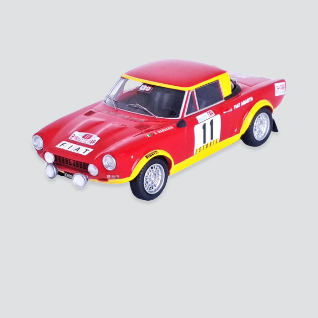 Fiat 124 Abarth Rallye - #11 Sergio Barbasio / Piero Sodano Tap Rally 1974