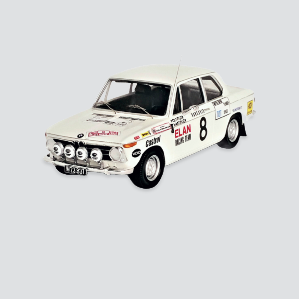 BMW 2002 Ti   Walter Pöltinger / Hans Hartinger - Monte-Carlo Rally 1971
