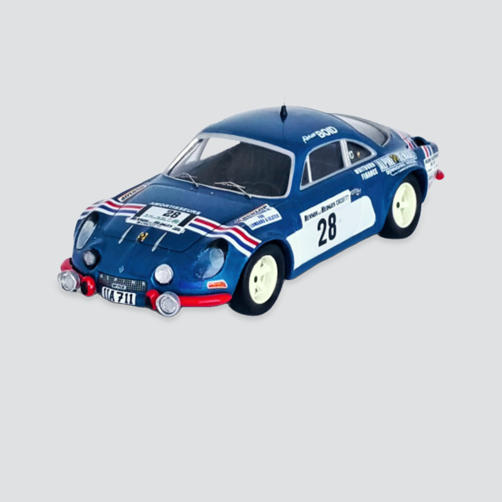 Alpine-Renault A110 #28  Adrian Boyd / Frank Main Circuit of Ireland 1977
