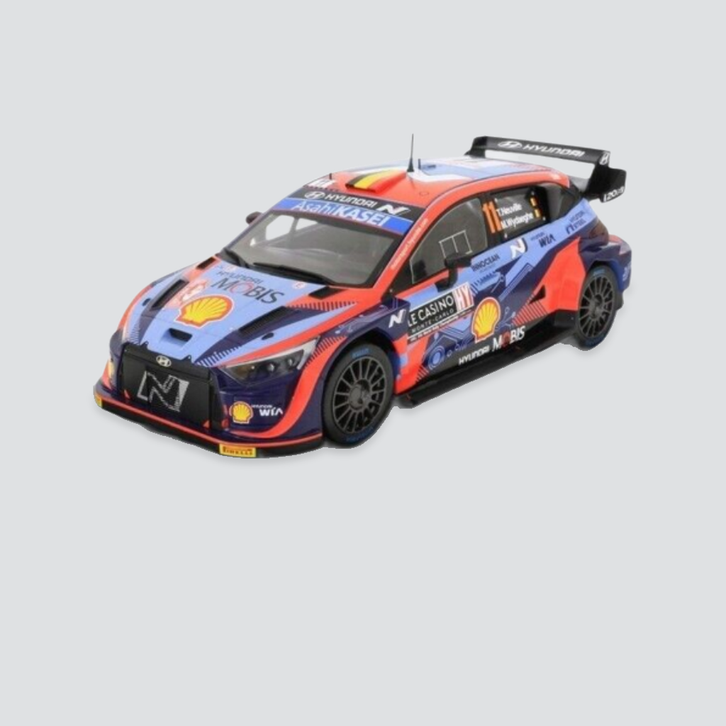 Hyundai i20 N Rally1 #11 Thierry Neuville/Martijn Wydaeghe  R. Monte Carlo 2022