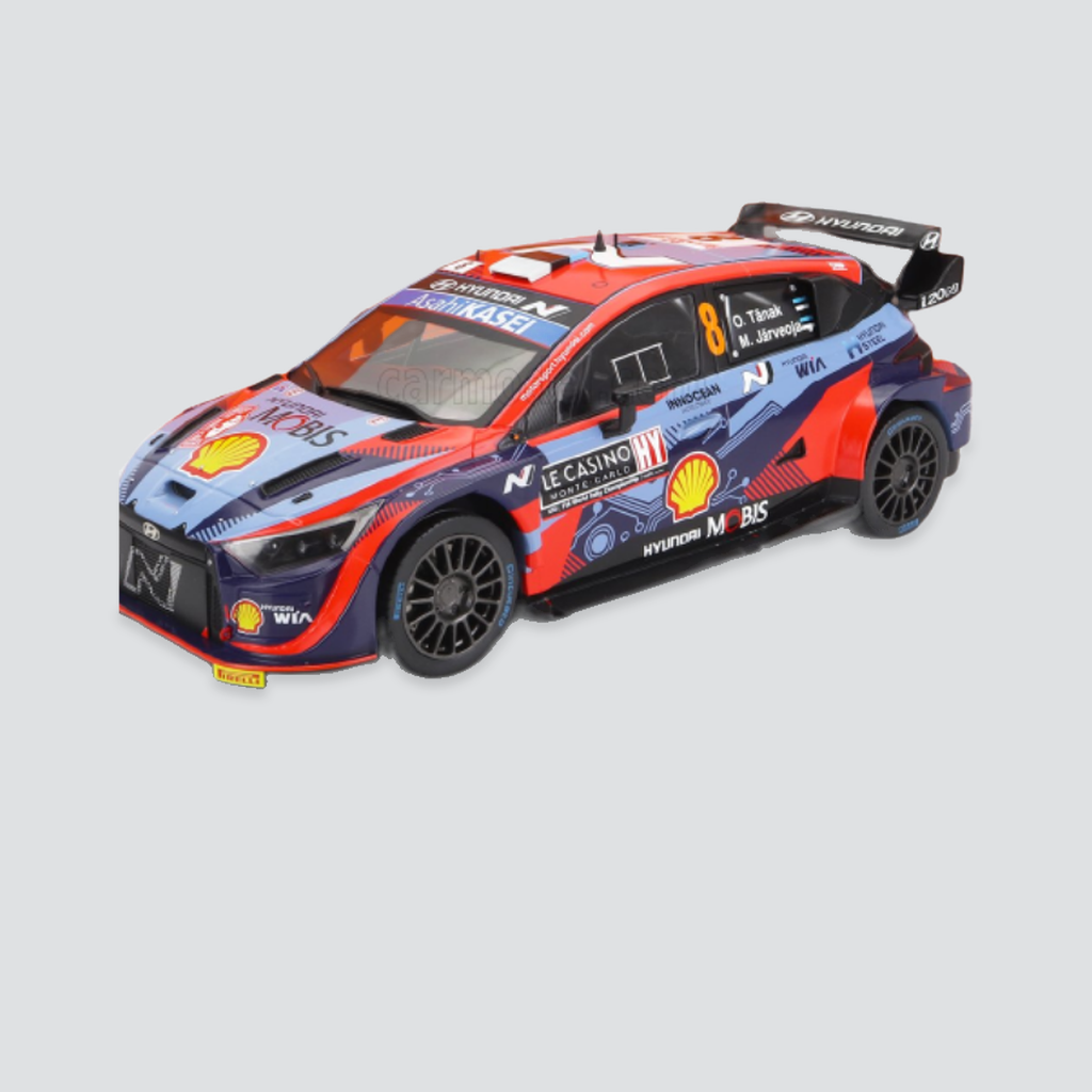 Hyundai i20 N Rally1 #8 O.Tanak/M.Jarveoja  Rally Monte Carlo 2022
