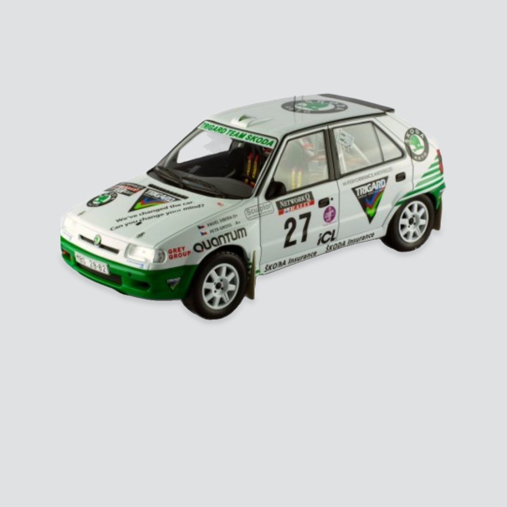 Skoda Felicia Kit Car #27 - Pavel Sibera / Petr Gross - RAC Rally 1995