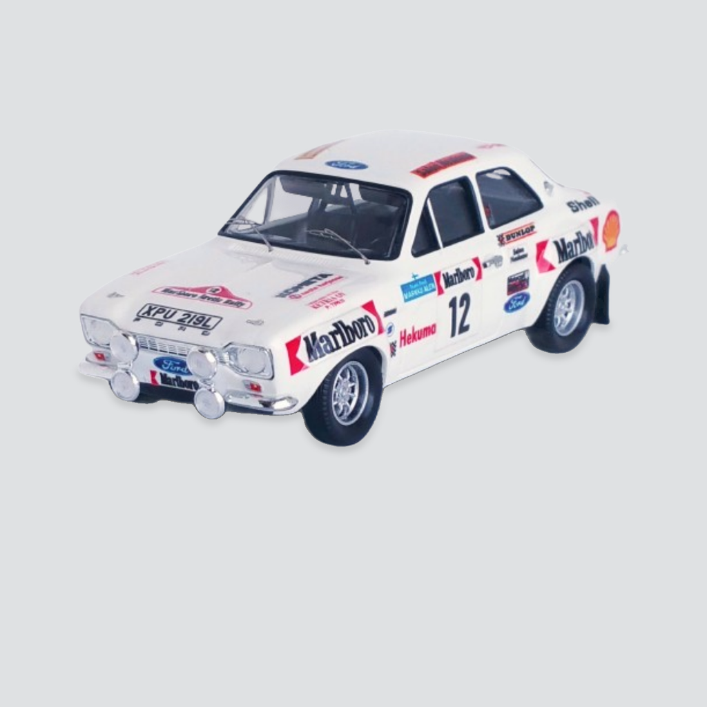 Ford Escort Mk1 #12  Markku Alén / Ilka Kivimäk  4th Artic Rally 1974