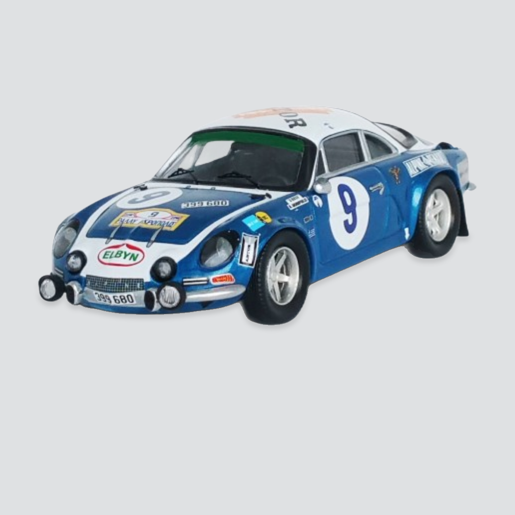 Alpine-Renault A110 #9 ´Sciroco´ / Miltos Andriopoulos - 2nd Acropolis Rally 1975
