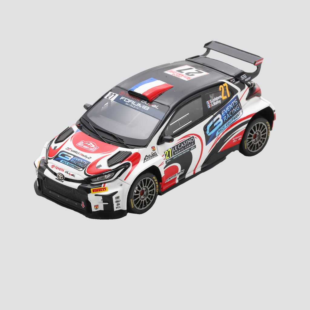 TOYOTA GR Yaris Rally 2 Burton Racing #27 S.Lefebvre / A.Malfoy 6º RC2 Rally Monte Carlo 2024 - 3º Trimestre 2025