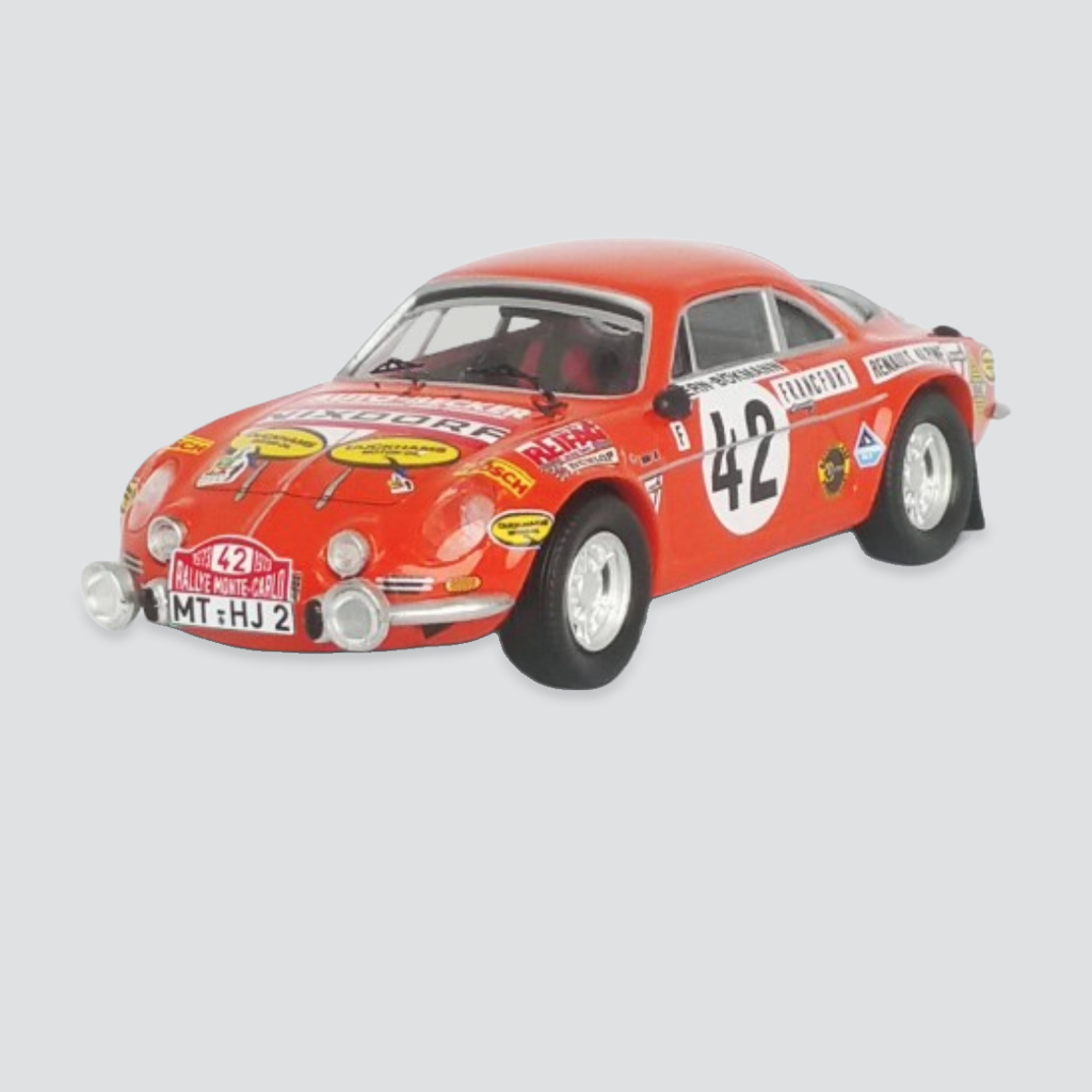 Alpine-Renault A110 #42 Dieter Kern / Ferdi Bökmann Monte-Carlo Rally 1973