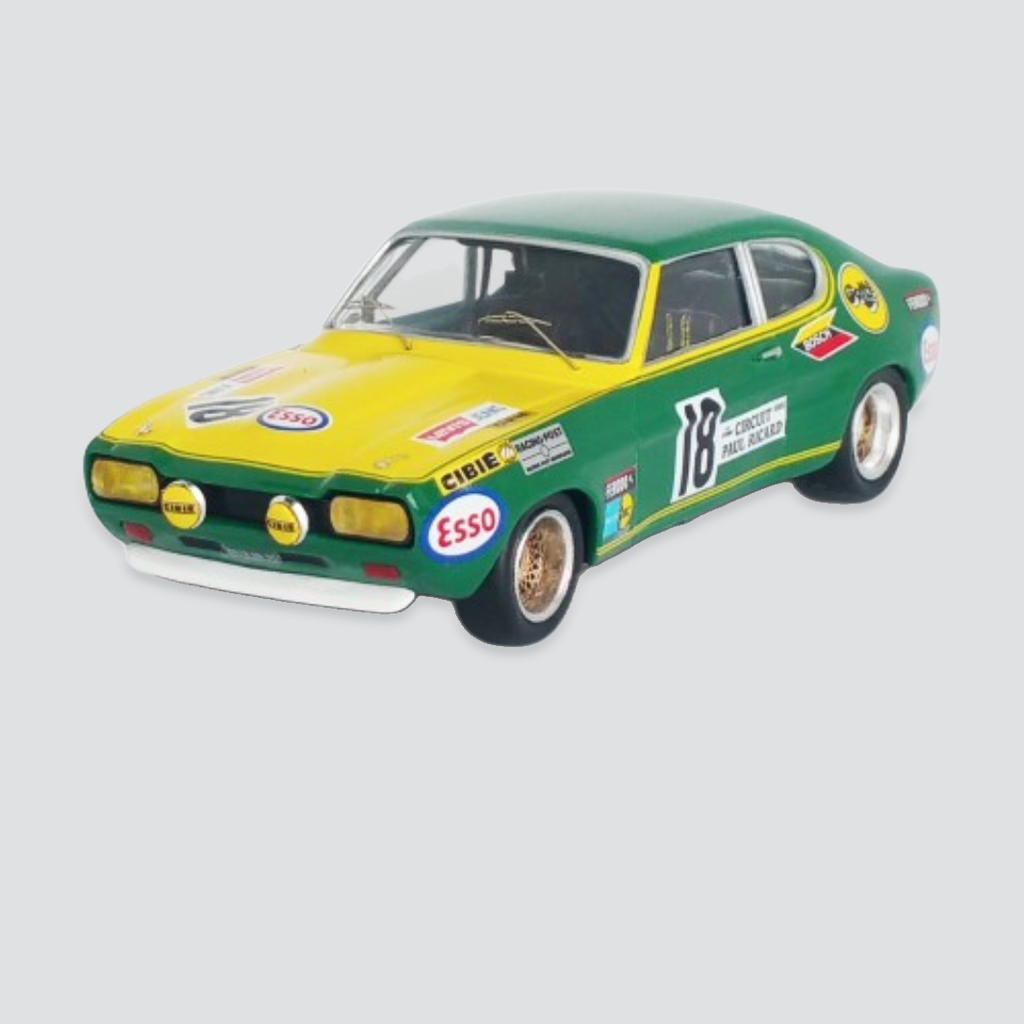 Ford Capri RS 2600 #18 Jean-Claude Guerie/Jean-Pierre Rouget  2 x 6H Paul Ricard 1971