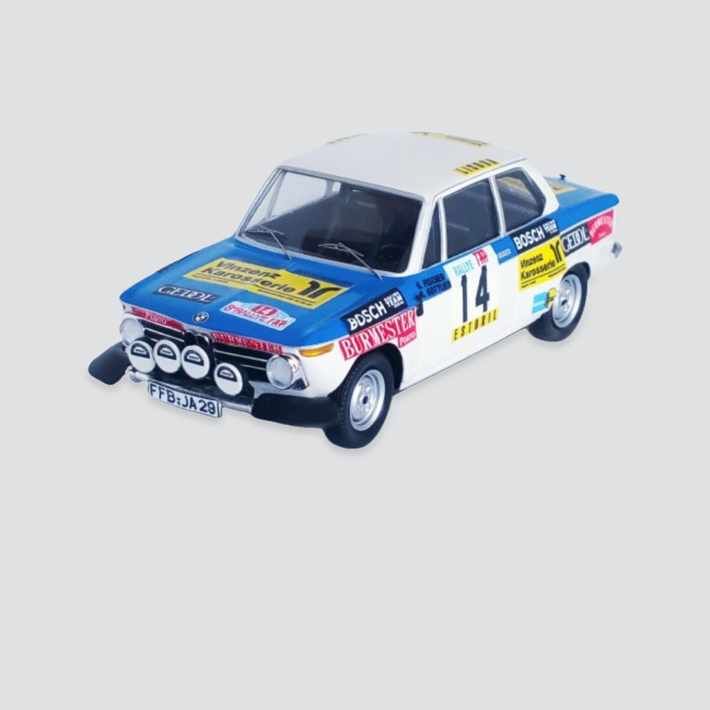 BMW 2002 Tii #14 - Georg Fischer / Harald Gottlieb - 7th TAP Rally 1974