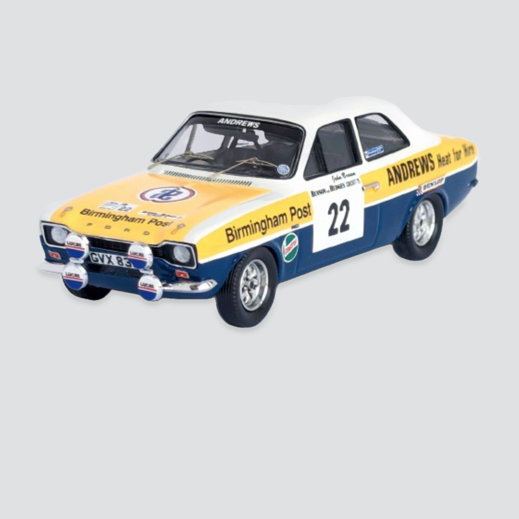 Ford Escort Mk1 RS2000 #22 Russell Brookes/John Brown 5th (1st Group 1) Circ. of Ireland 1975