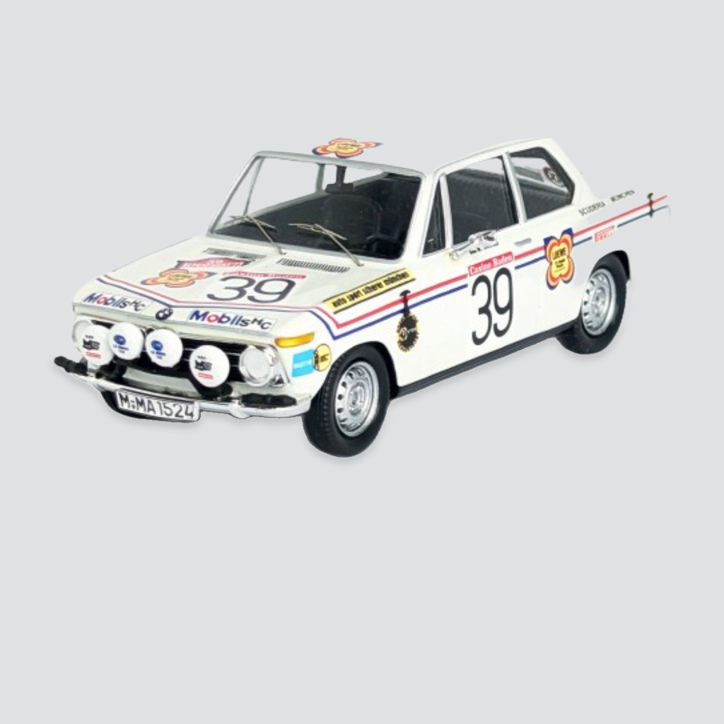 BMW 2002 Ti #39 - Gerhard W. Stroppe / Walter Smolej - Alpenfahrt 1973
