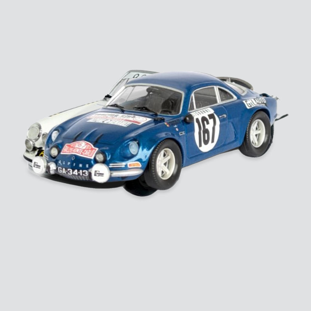 Alpine-Renault A110 #167 Vítor Colaço Marques/Christian Melville Monte-Carlo Rally 1972