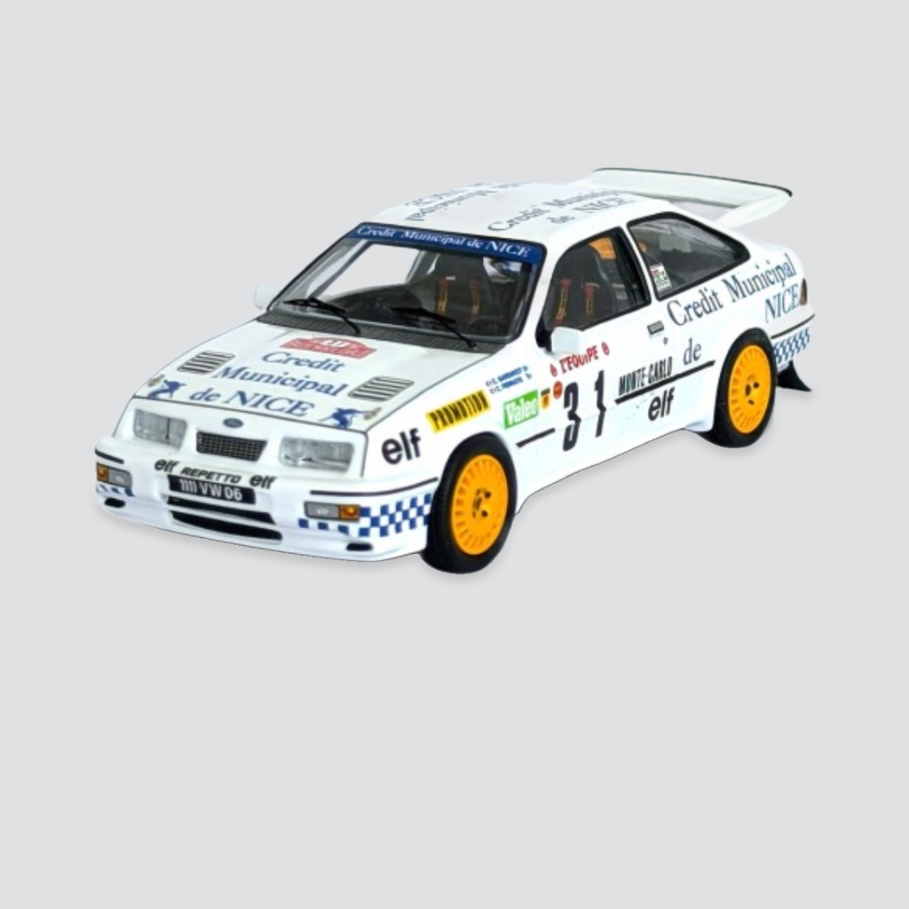 Ford Sierra RS Cosworth #31Christian Gardavot / Claude Ferrato Monte-Carlo Rally 1987