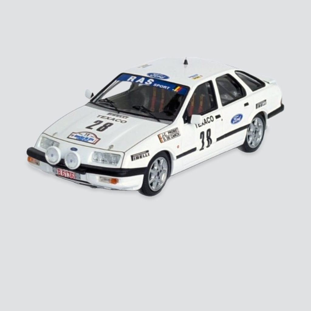 Ford Sierra XR 4x4 #28 Jean-Claude Probst/Danny De Canck 1st Boucles de Spa 1986